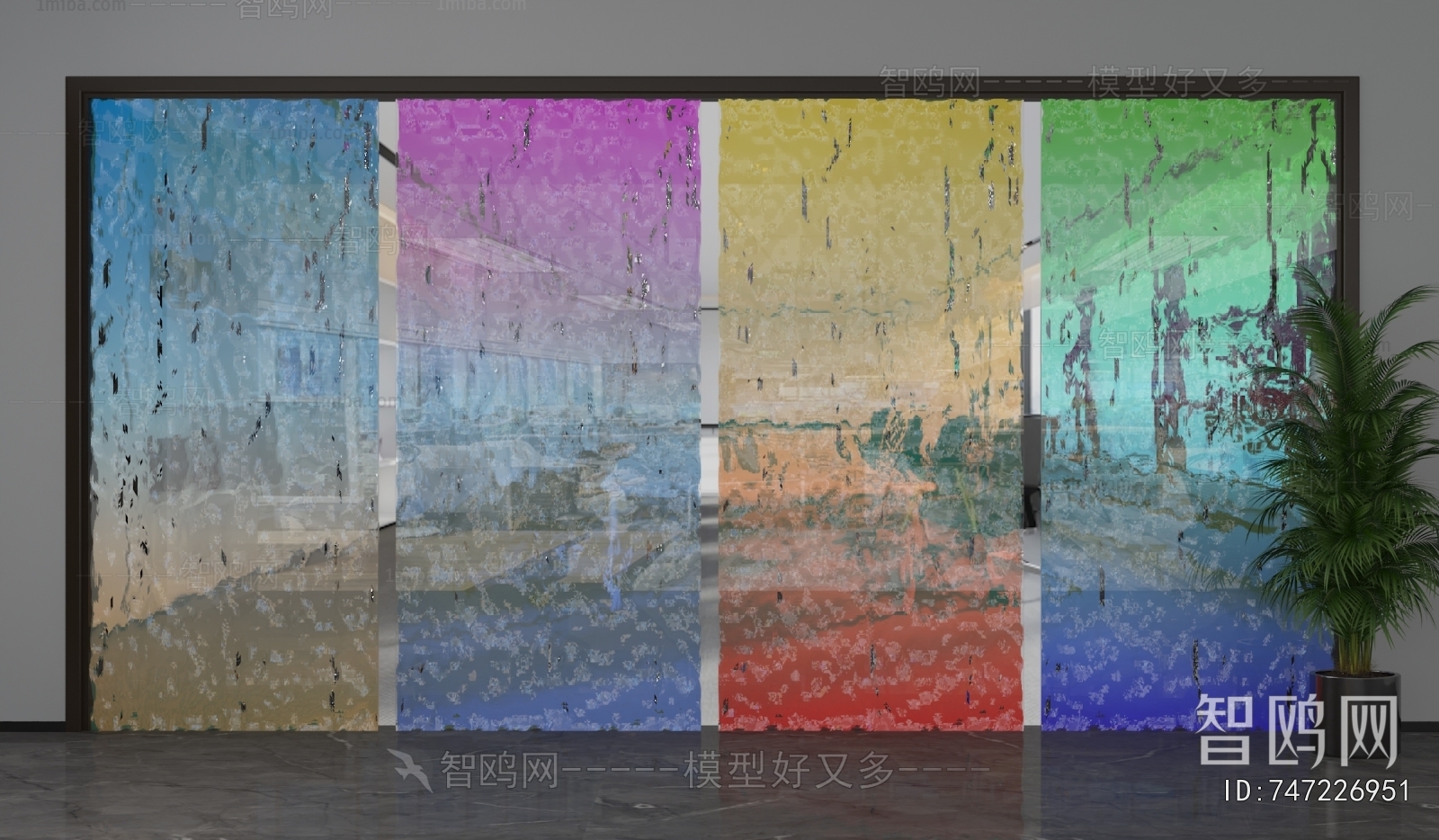 Modern Glass Screen Partition