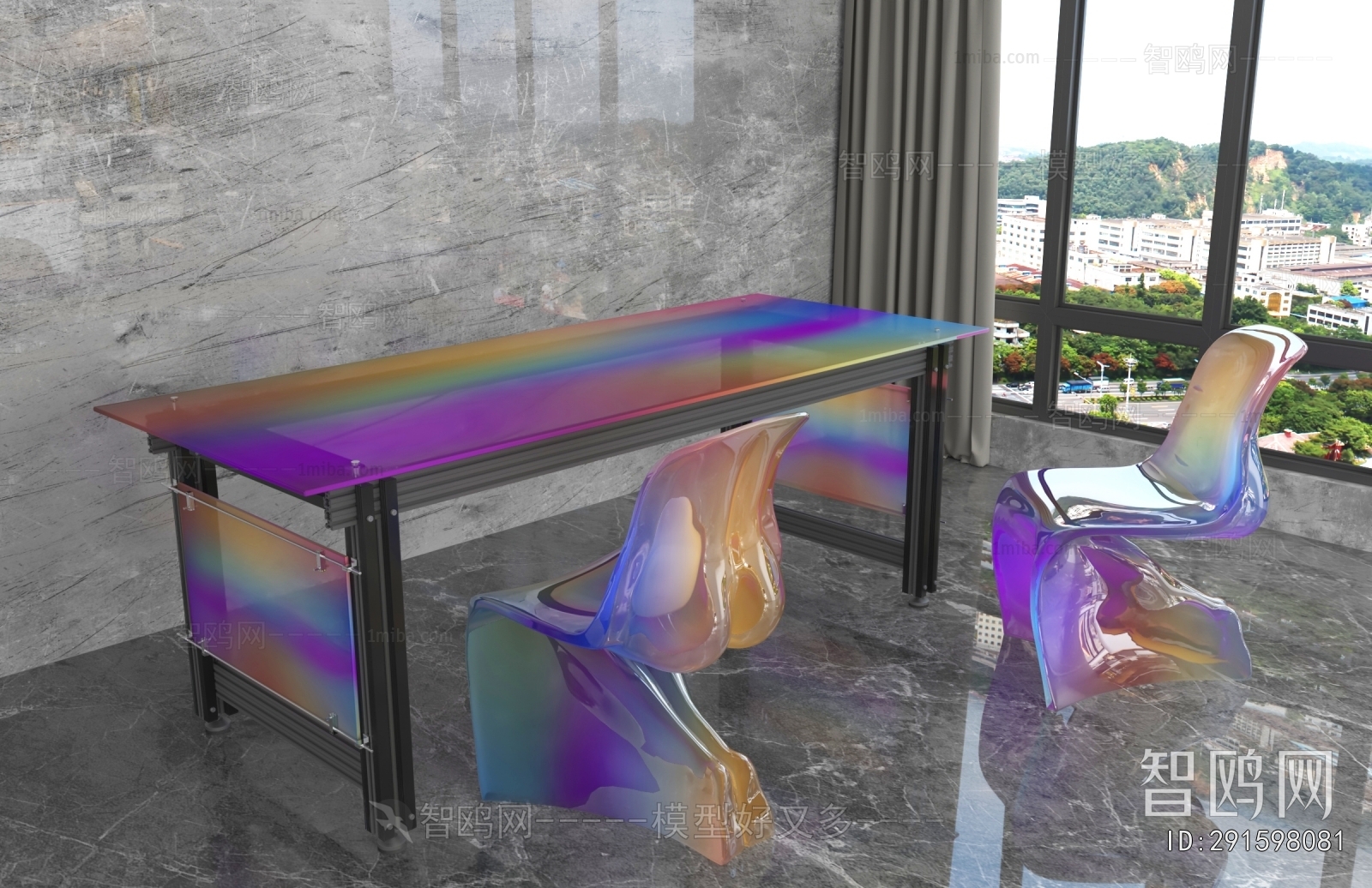 Modern Computer Desk And Chair