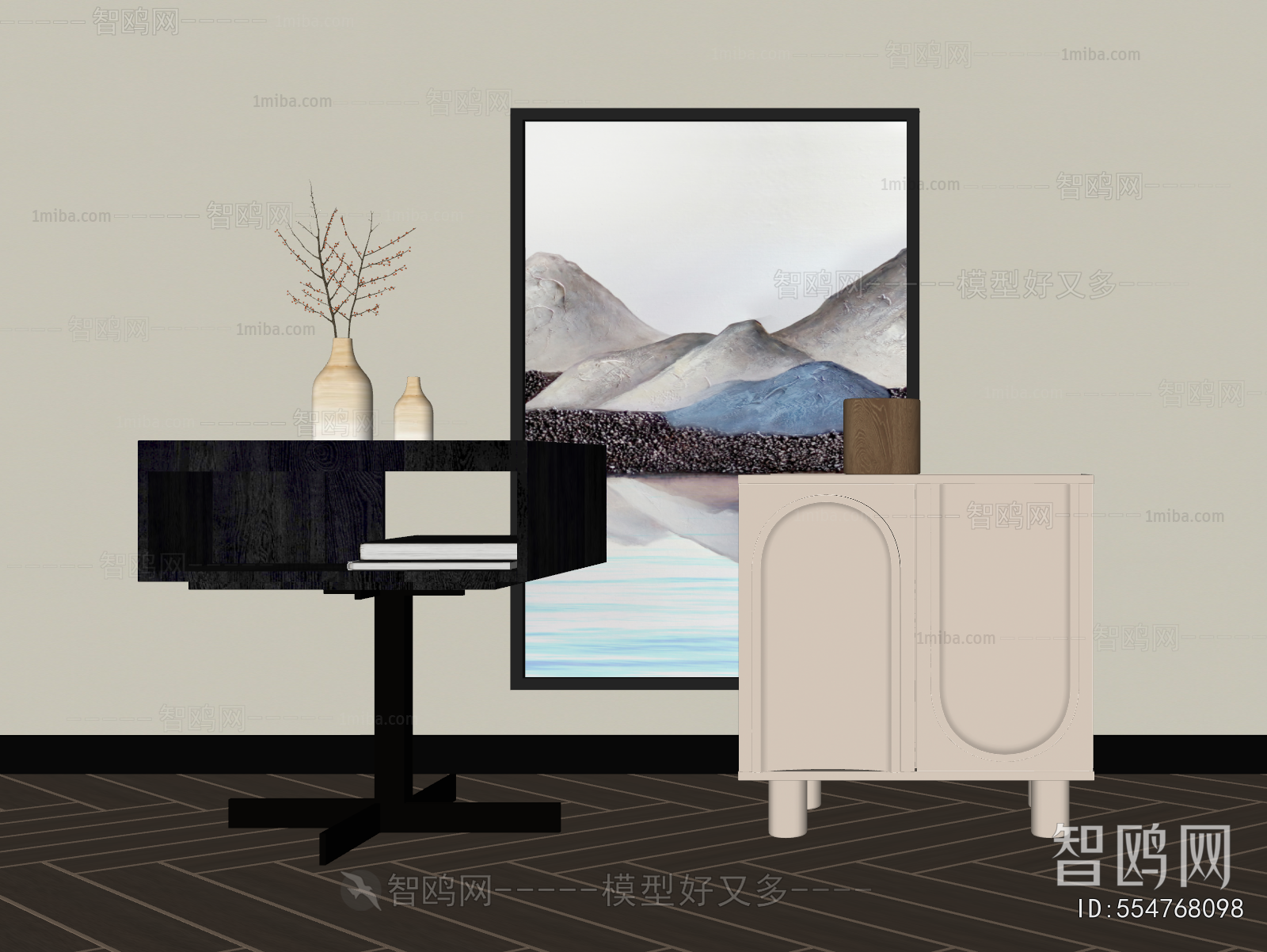 Modern Bedside Cupboard