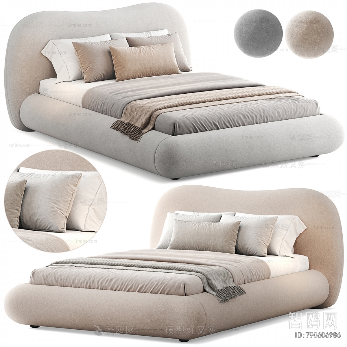 Modern Double Bed