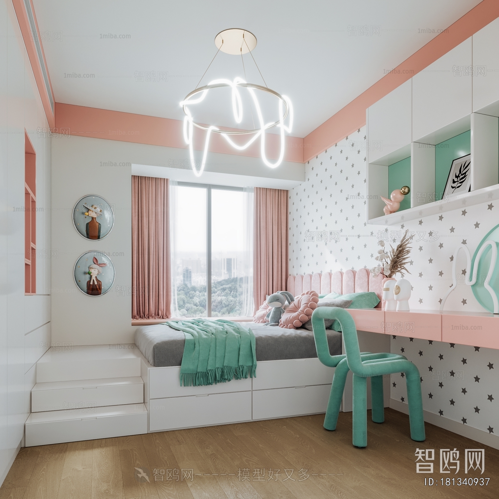 Modern Girl's Room Daughter's Room