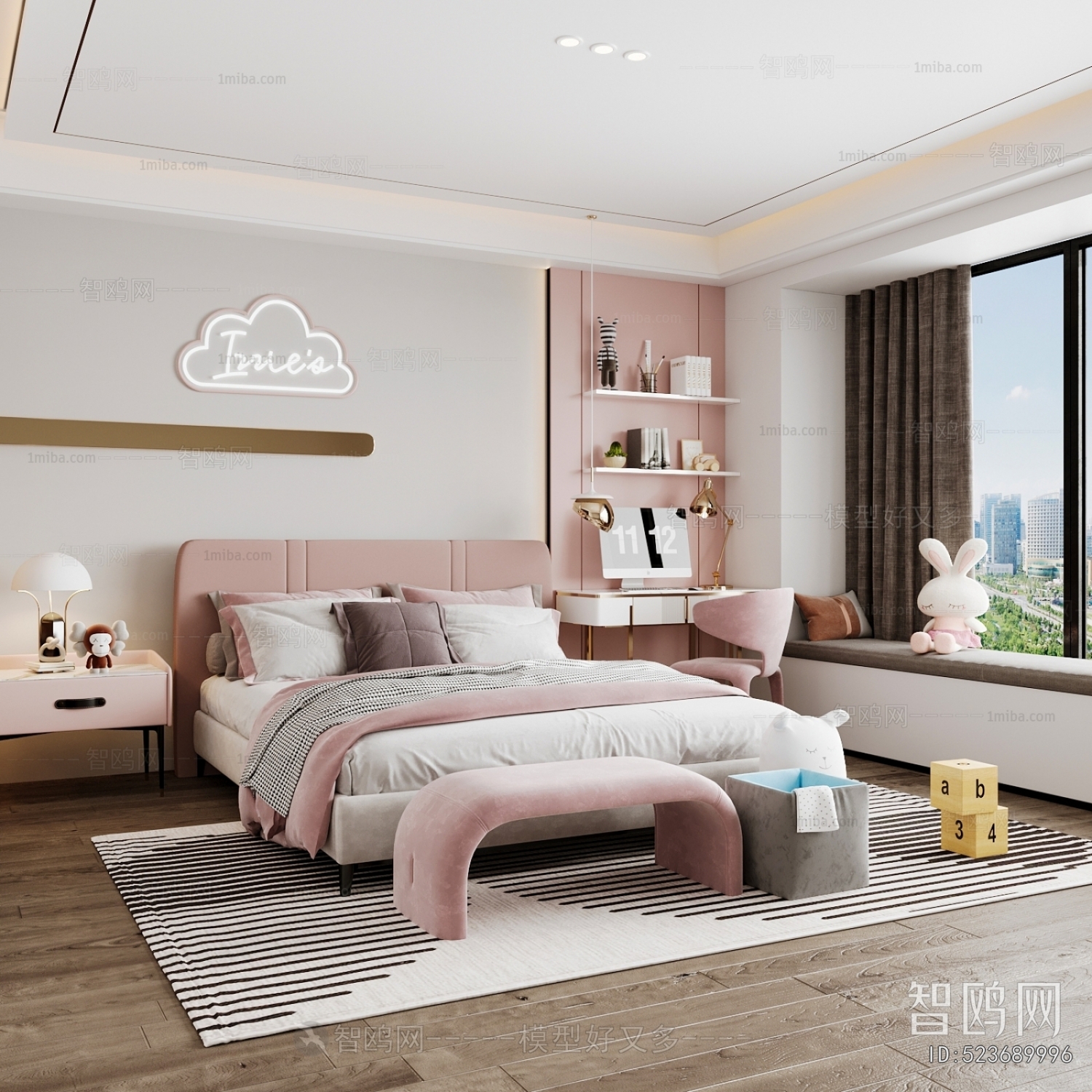 Modern Girl's Room Daughter's Room