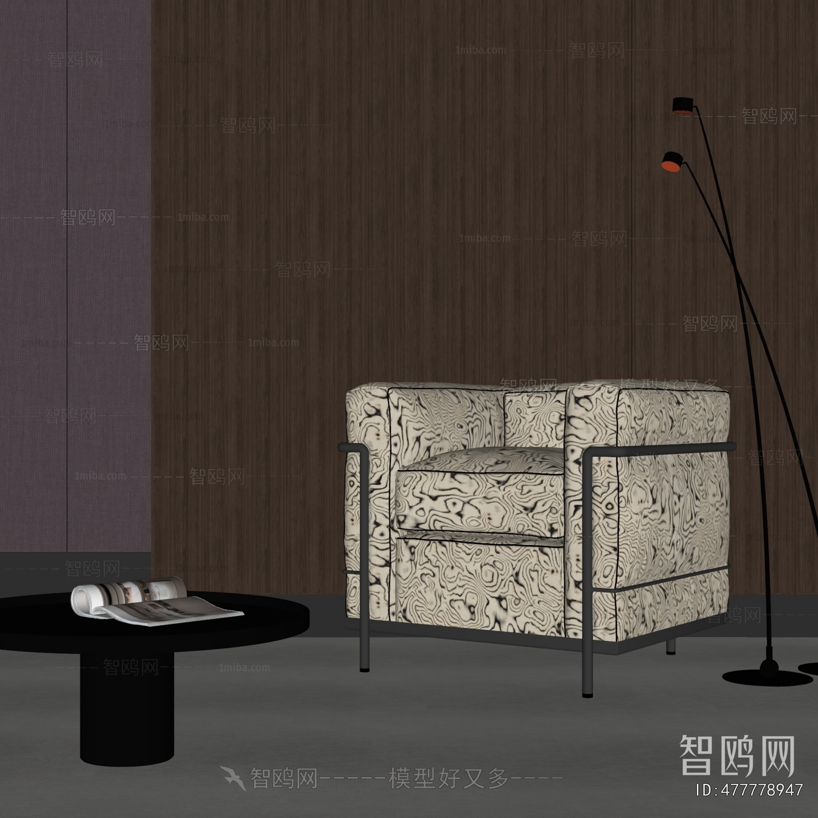 现代单人沙发
