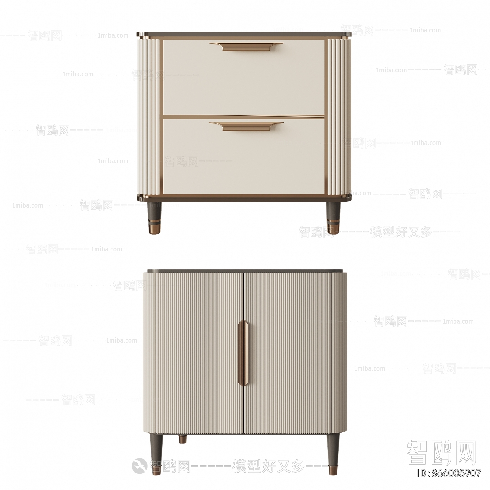 Modern Bedside Cupboard