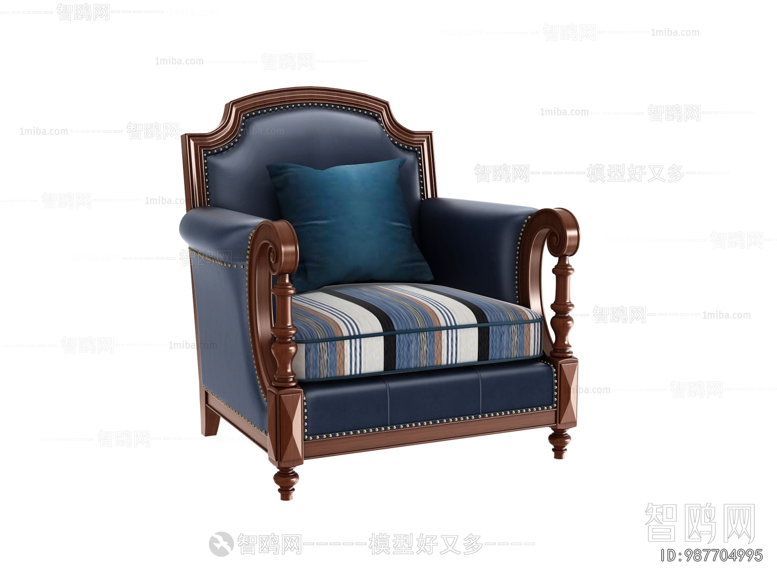 American Style Single Sofa