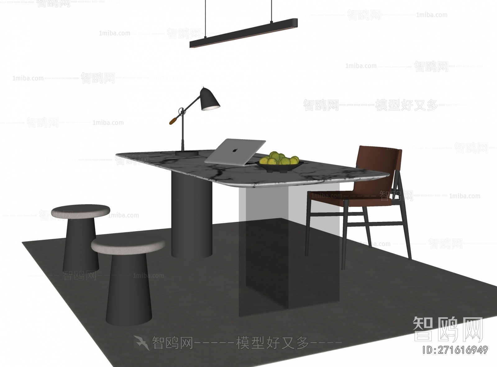 Modern Computer Desk And Chair