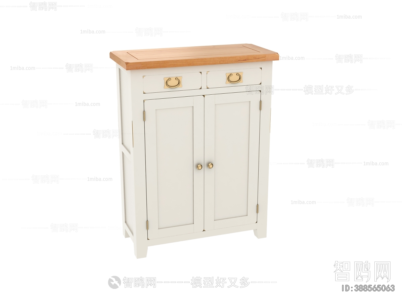 Simple European Style Shoe Cabinet