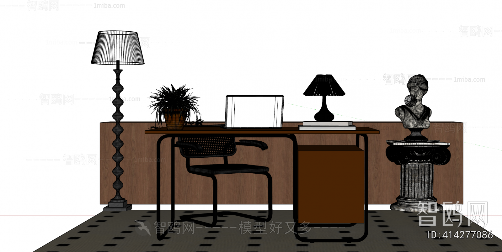 Modern Computer Desk And Chair