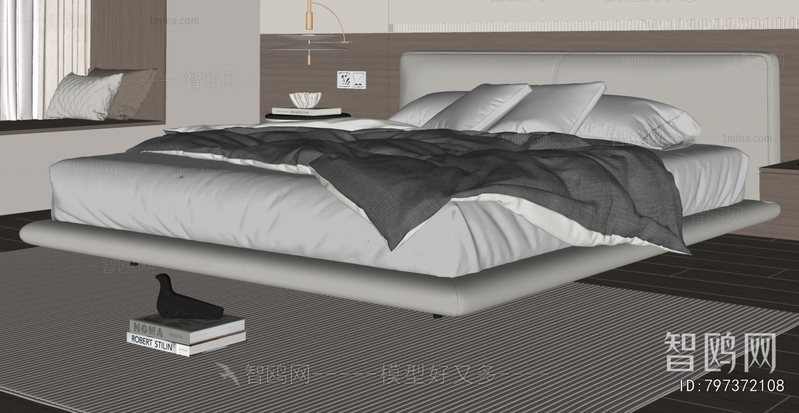 Modern Double Bed