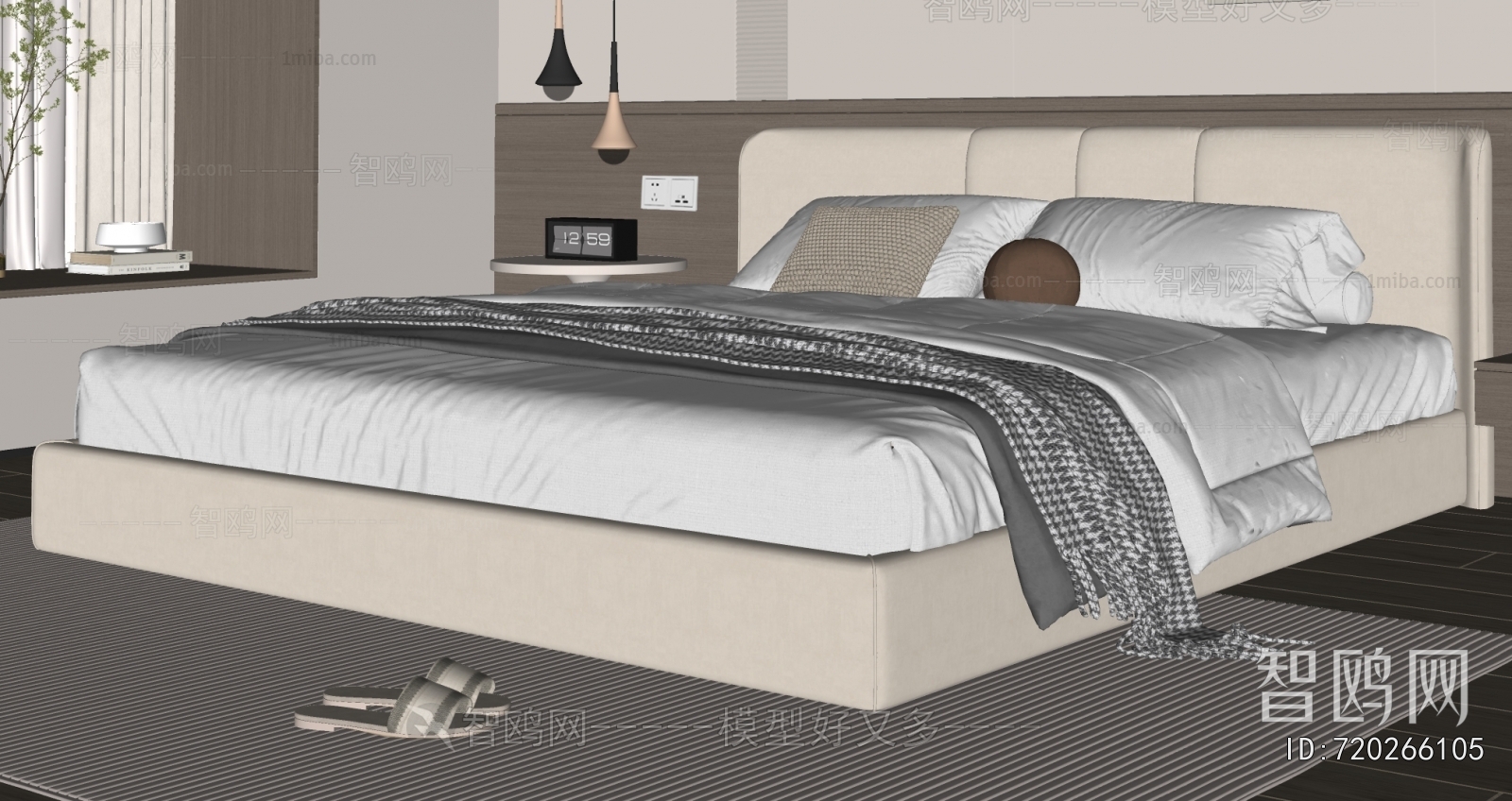 Modern Double Bed