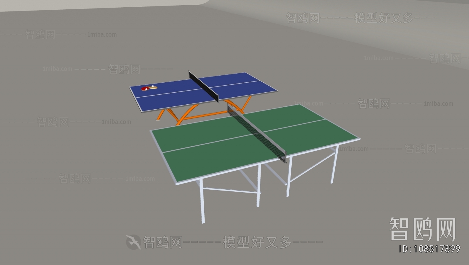 Modern Table-tennis Table