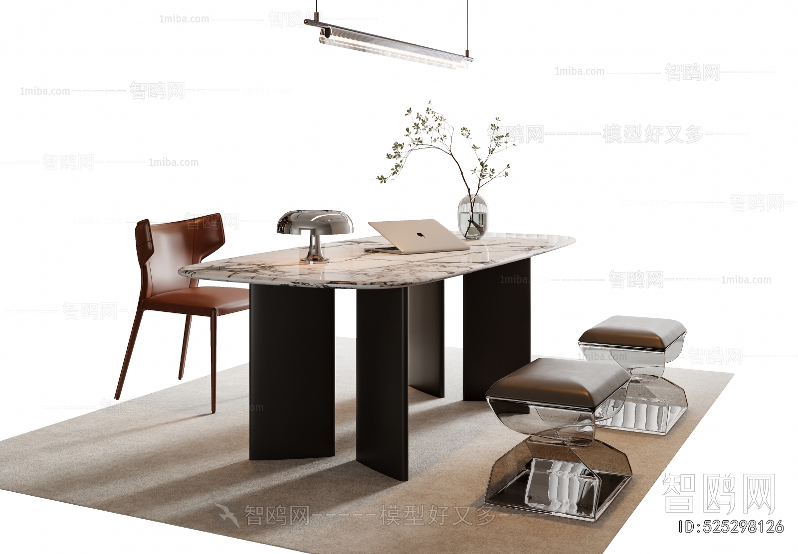 Modern Computer Desk And Chair