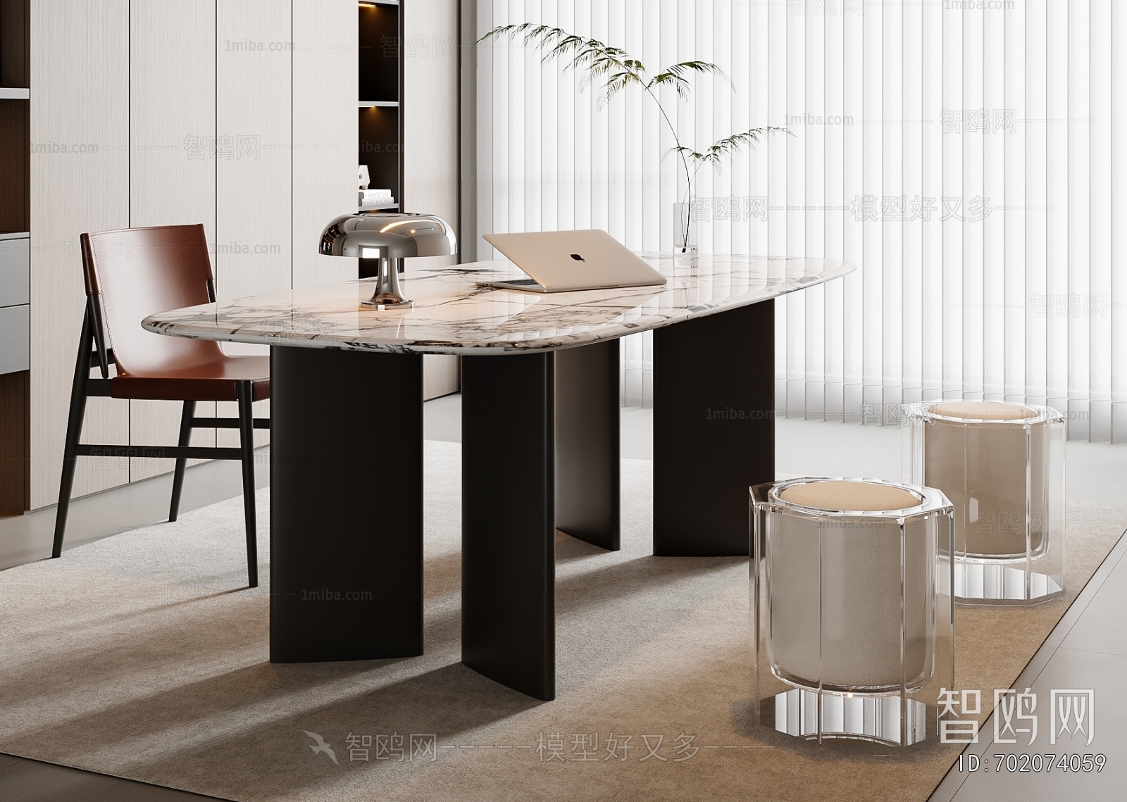 Modern Computer Desk And Chair