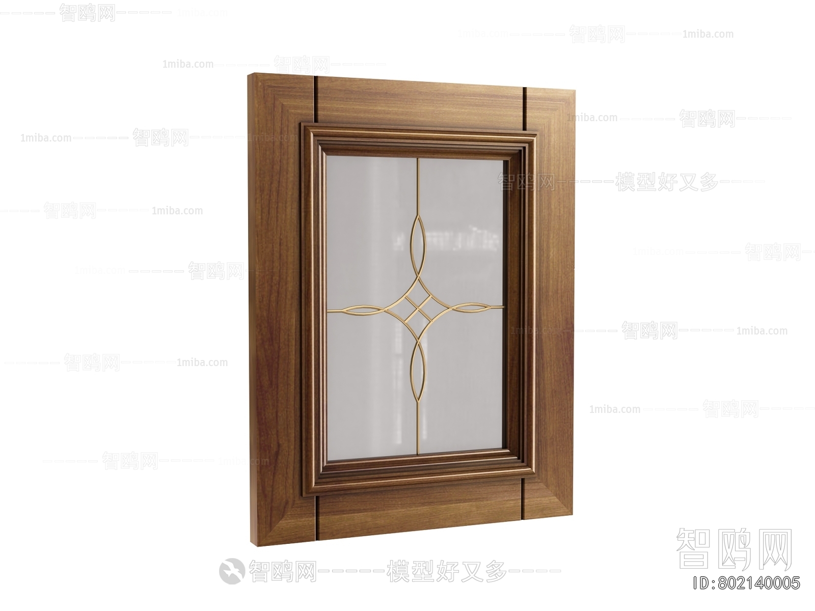Simple European Style Door Panel