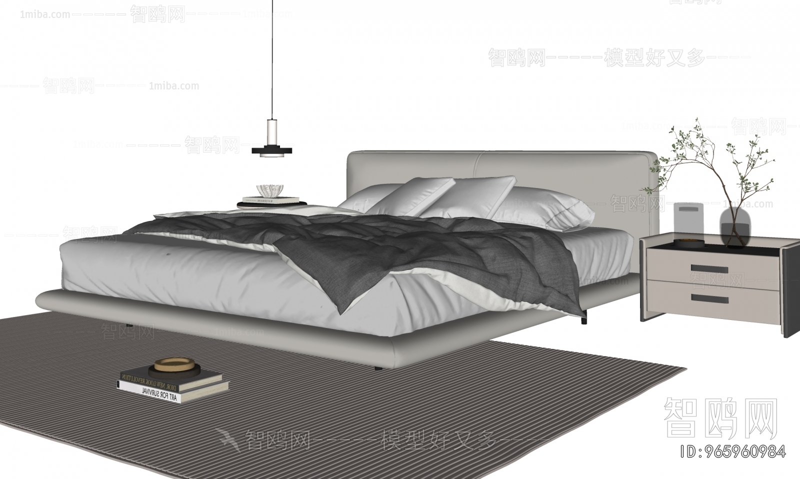 Modern Double Bed