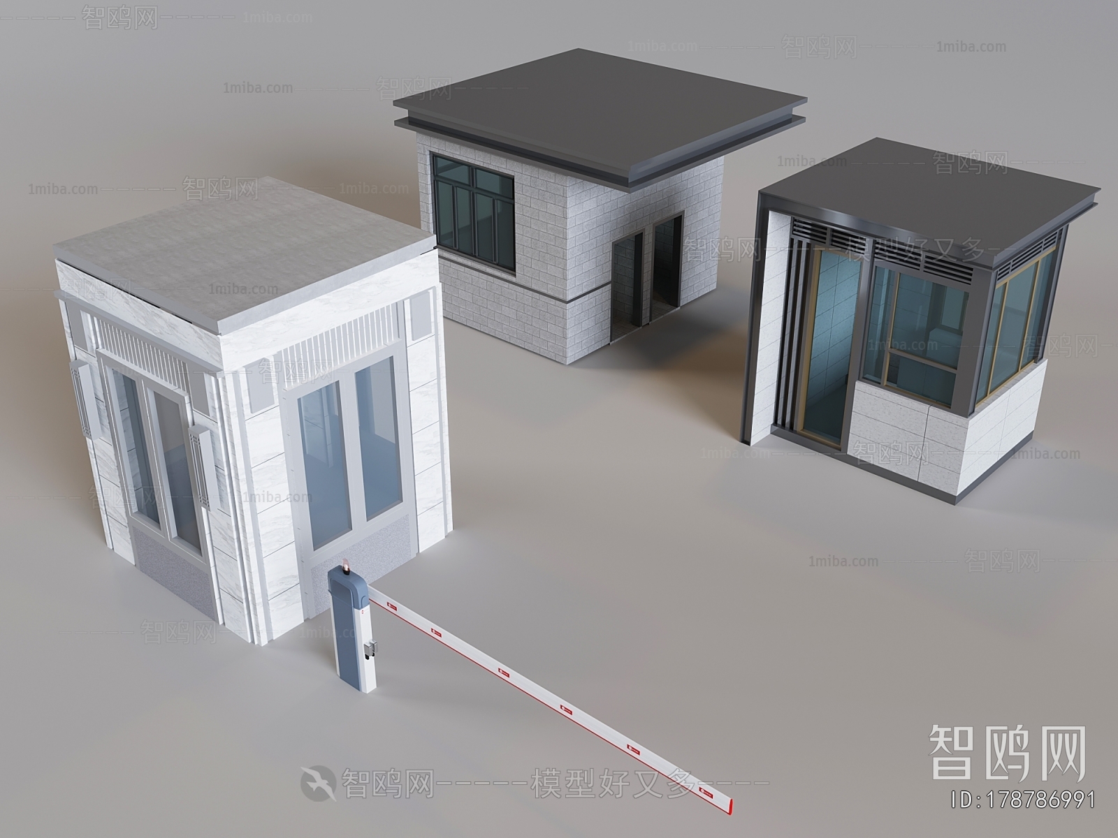 Modern Security Booth