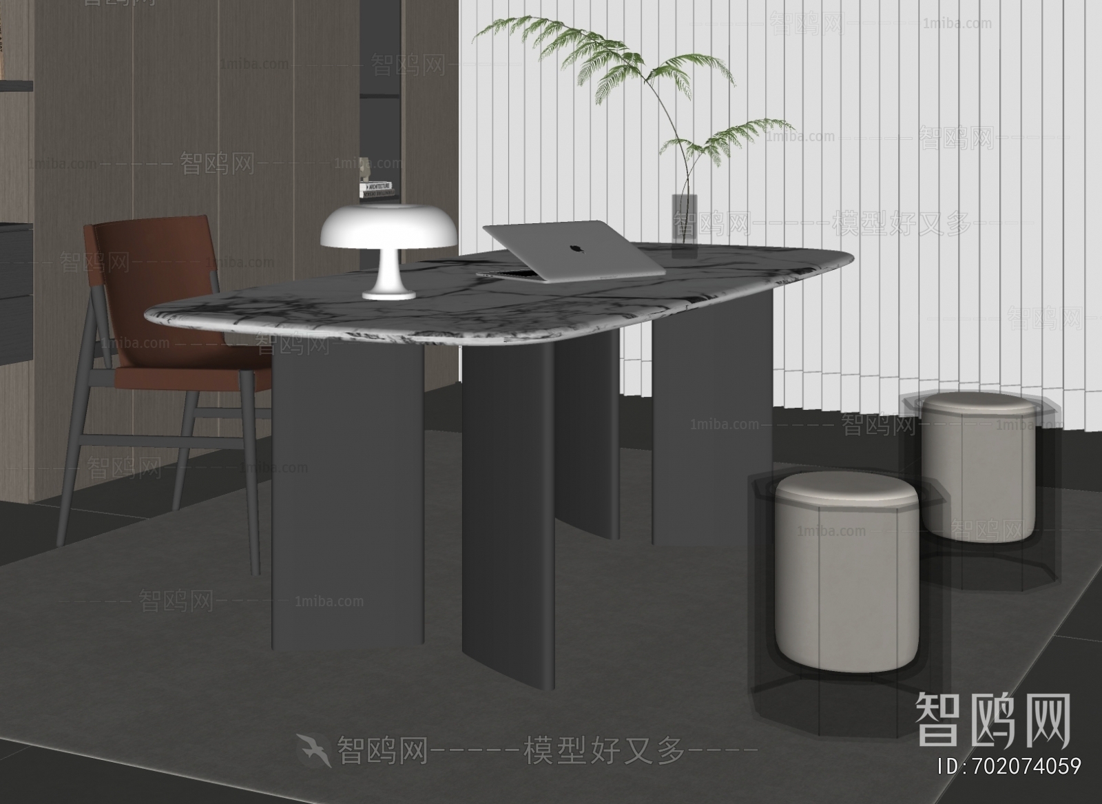 Modern Computer Desk And Chair