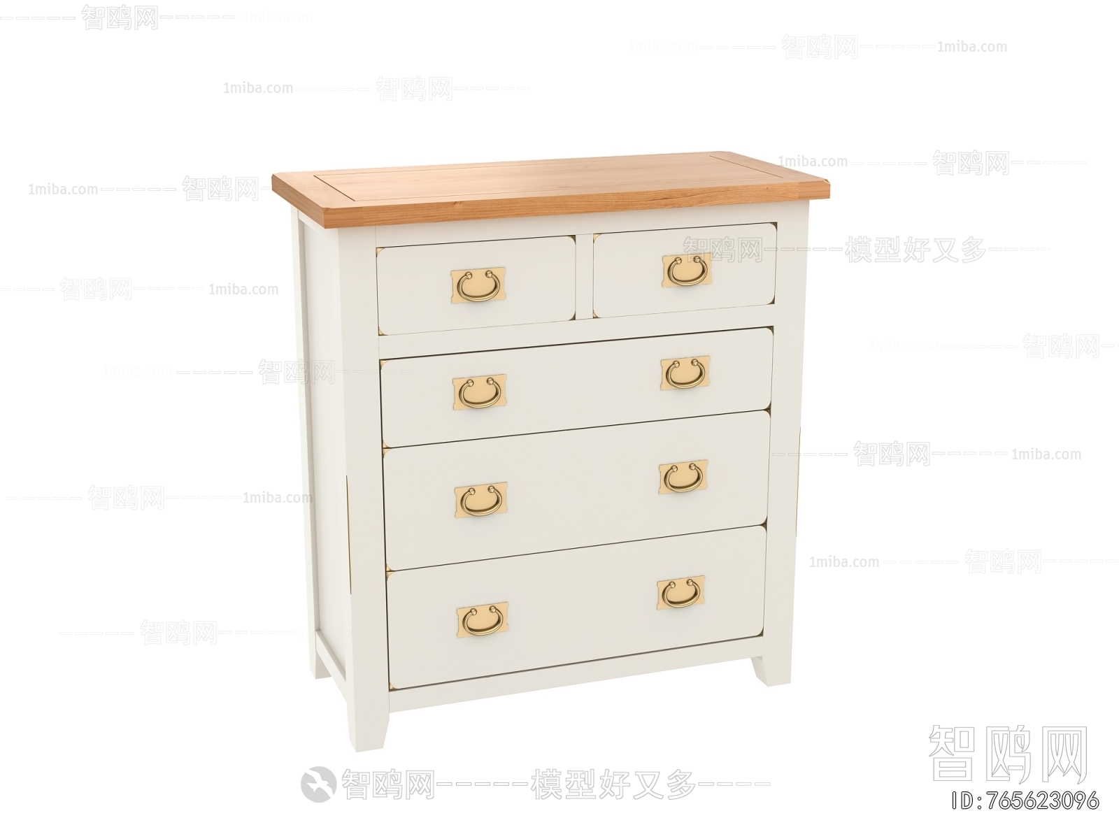 Simple European Style Chest Of Drawers