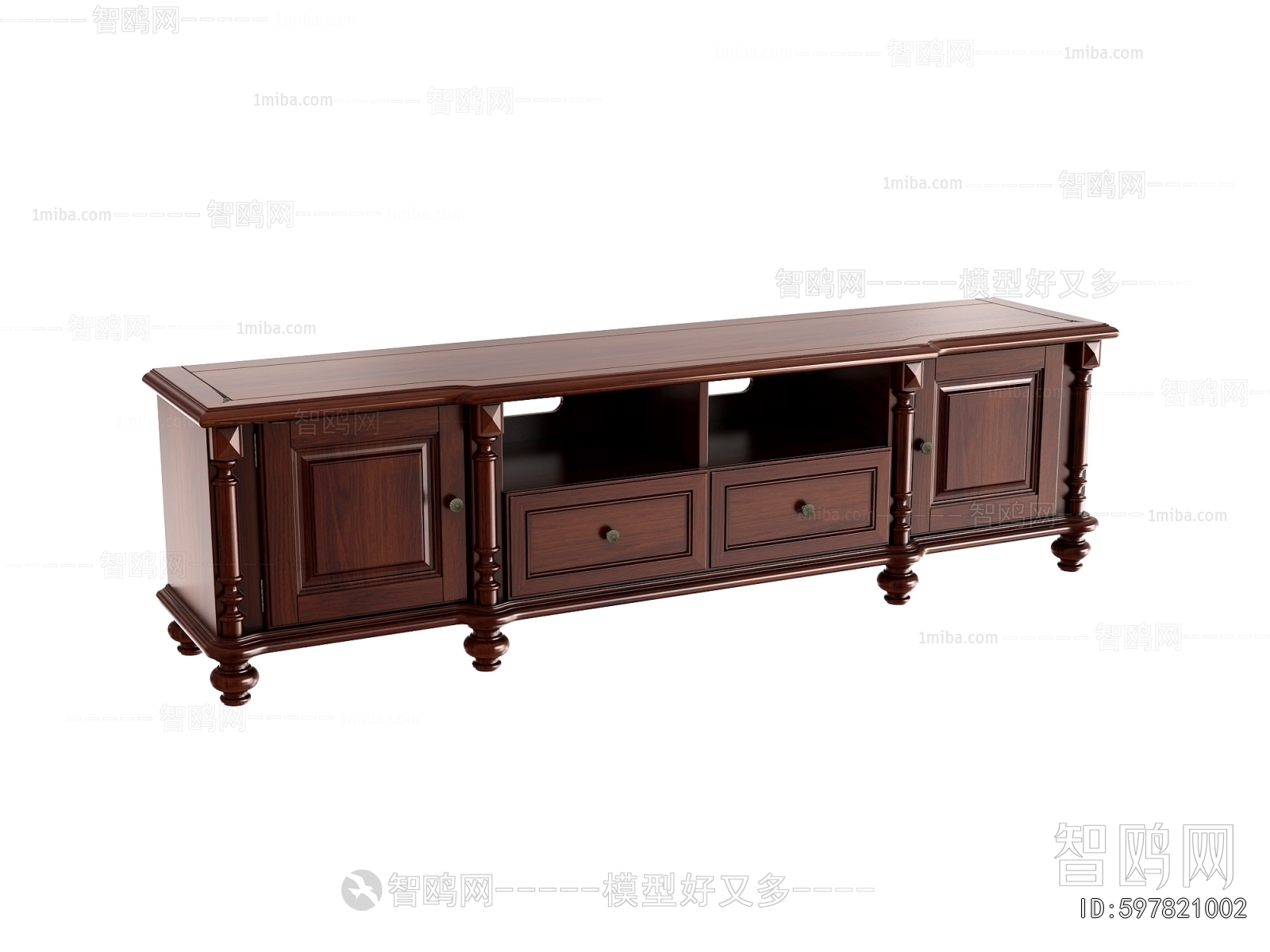American Style TV Cabinet