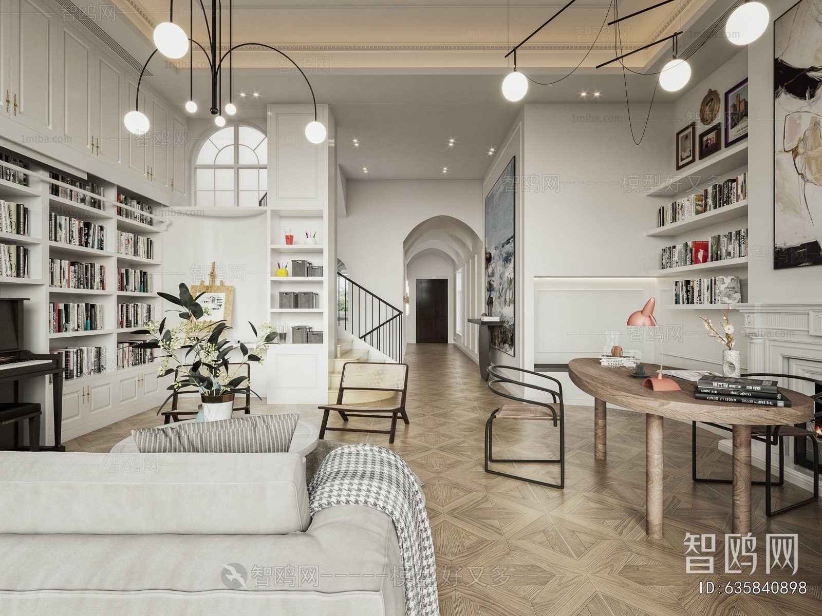 American Style A Living Room