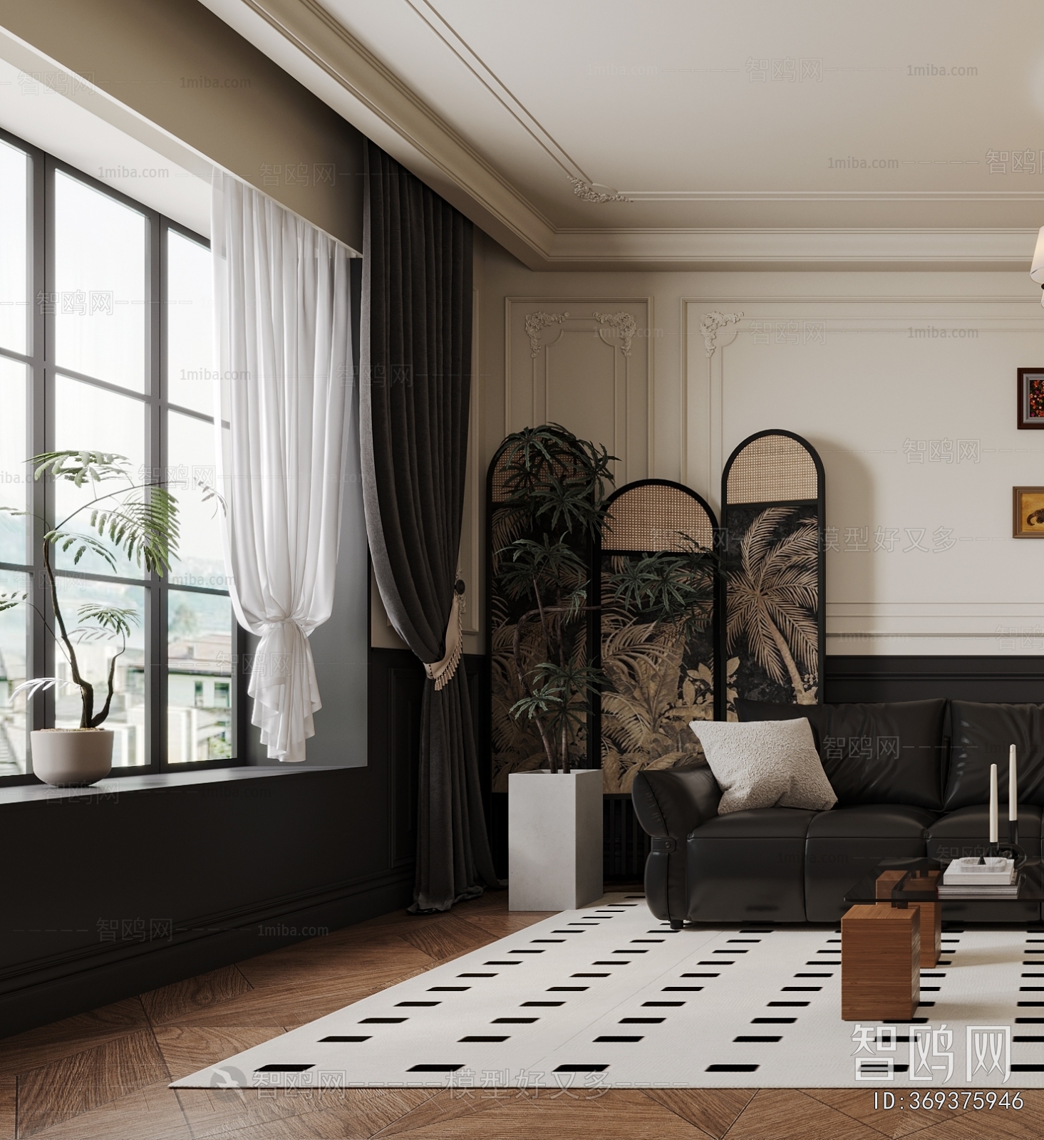 French Style A Living Room