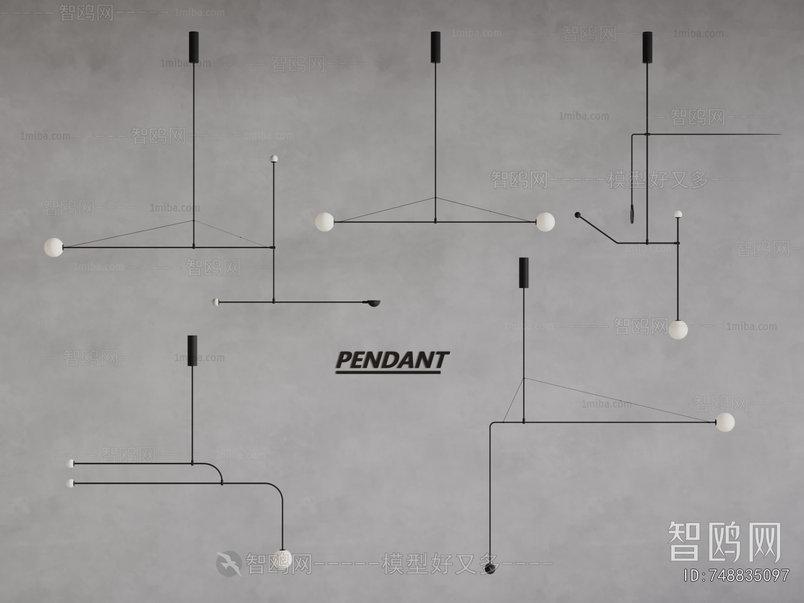 Modern Long Chandelier