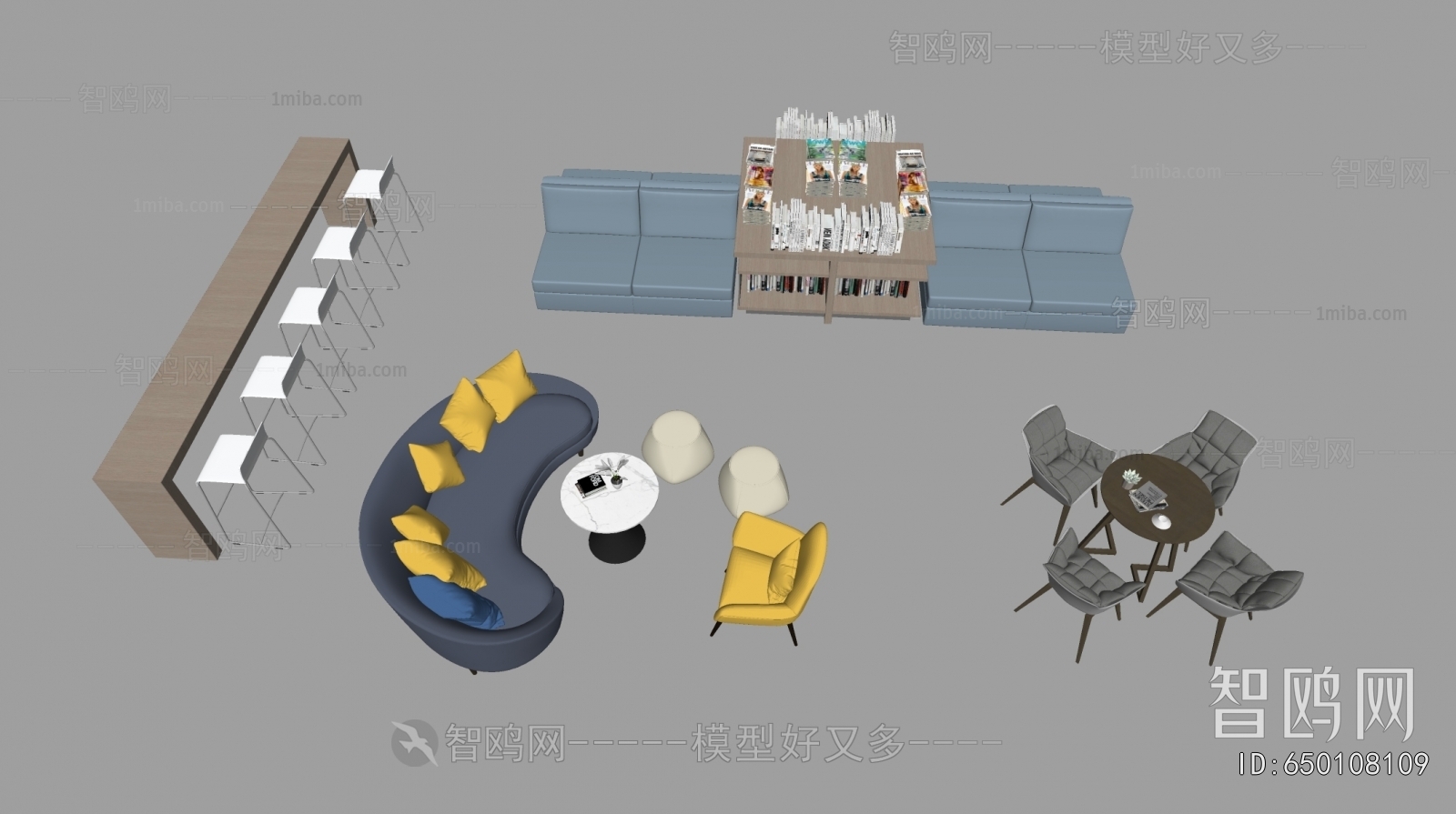 Modern Card Seat Sofa