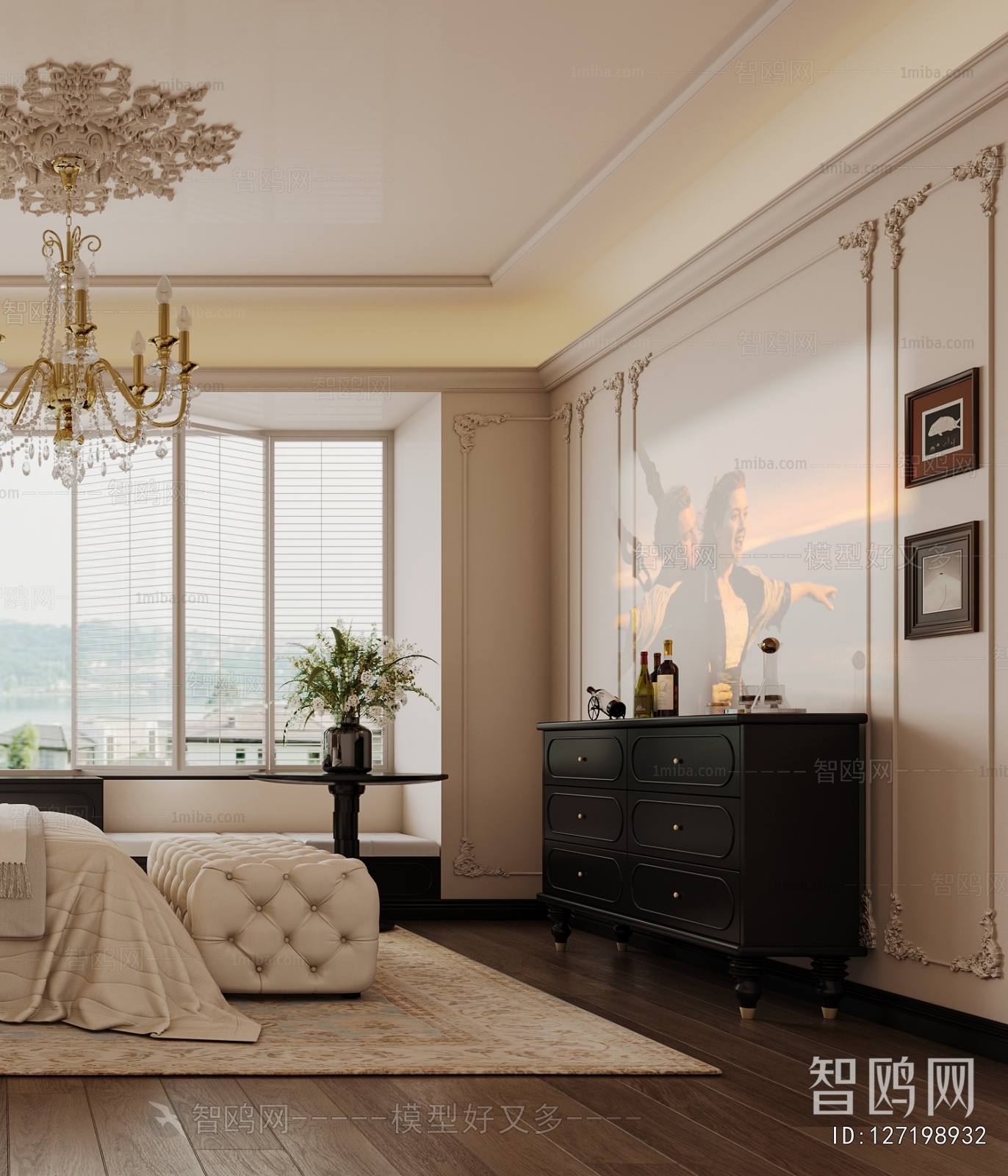 American Style Bedroom