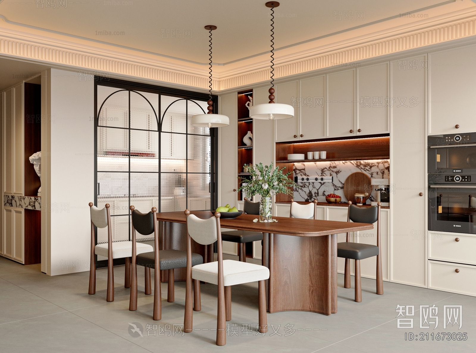 French Style Dining Room