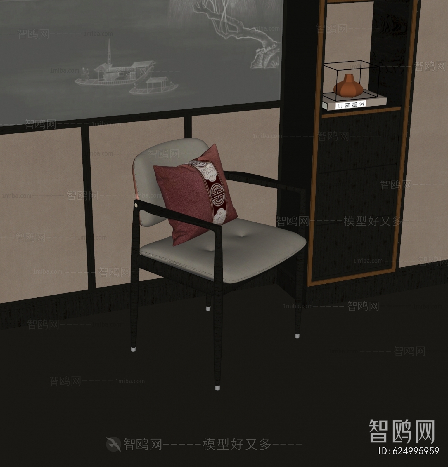 New Chinese Style Dining Chair