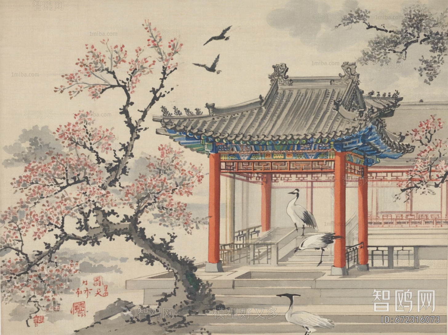 中式装饰画