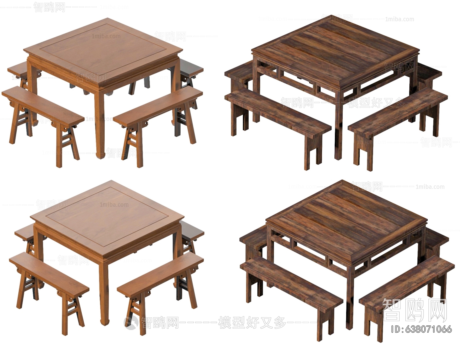 New Chinese Style Dining Table And Chairs