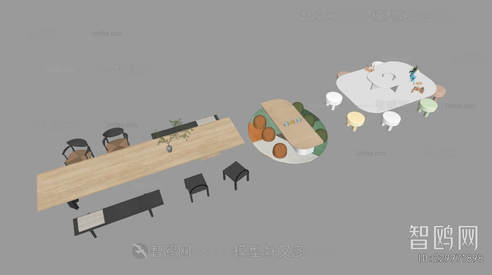 Modern Leisure Table And Chair