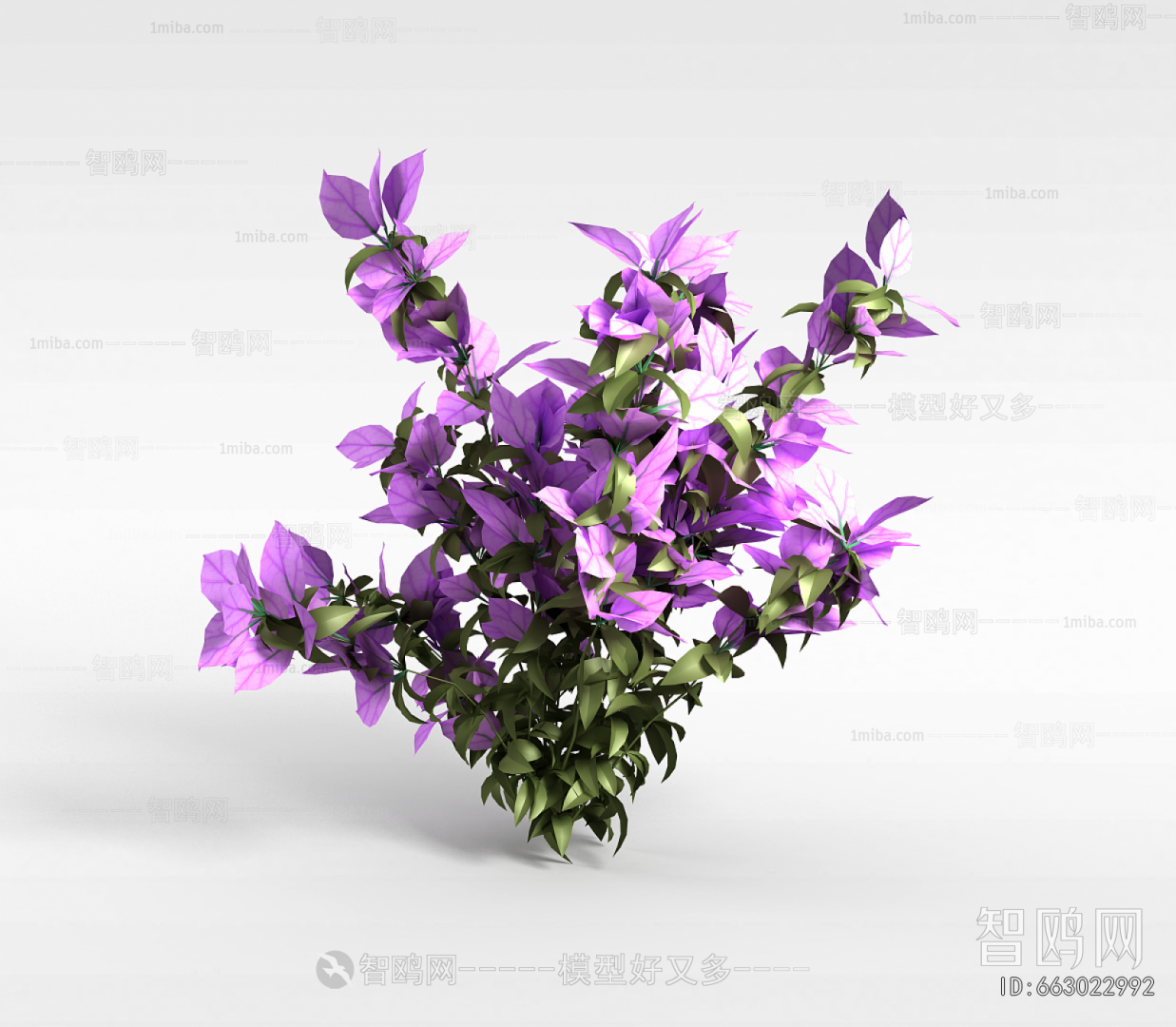 Modern Flowers And Grass