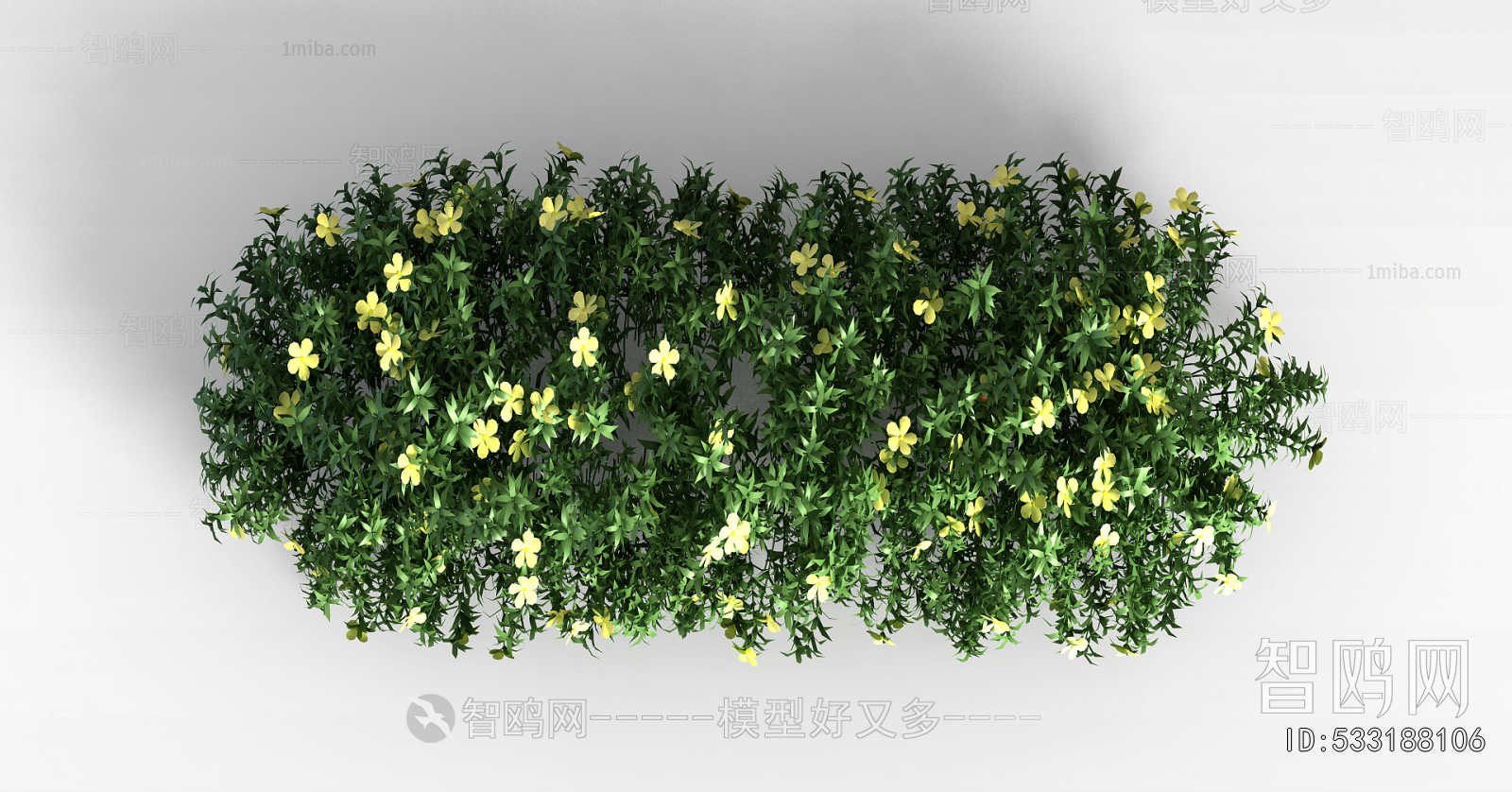 Modern Flowers And Grass