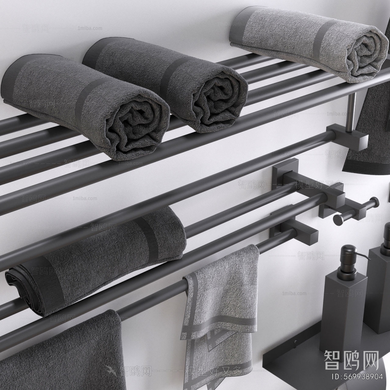 Modern Bathroom Rack