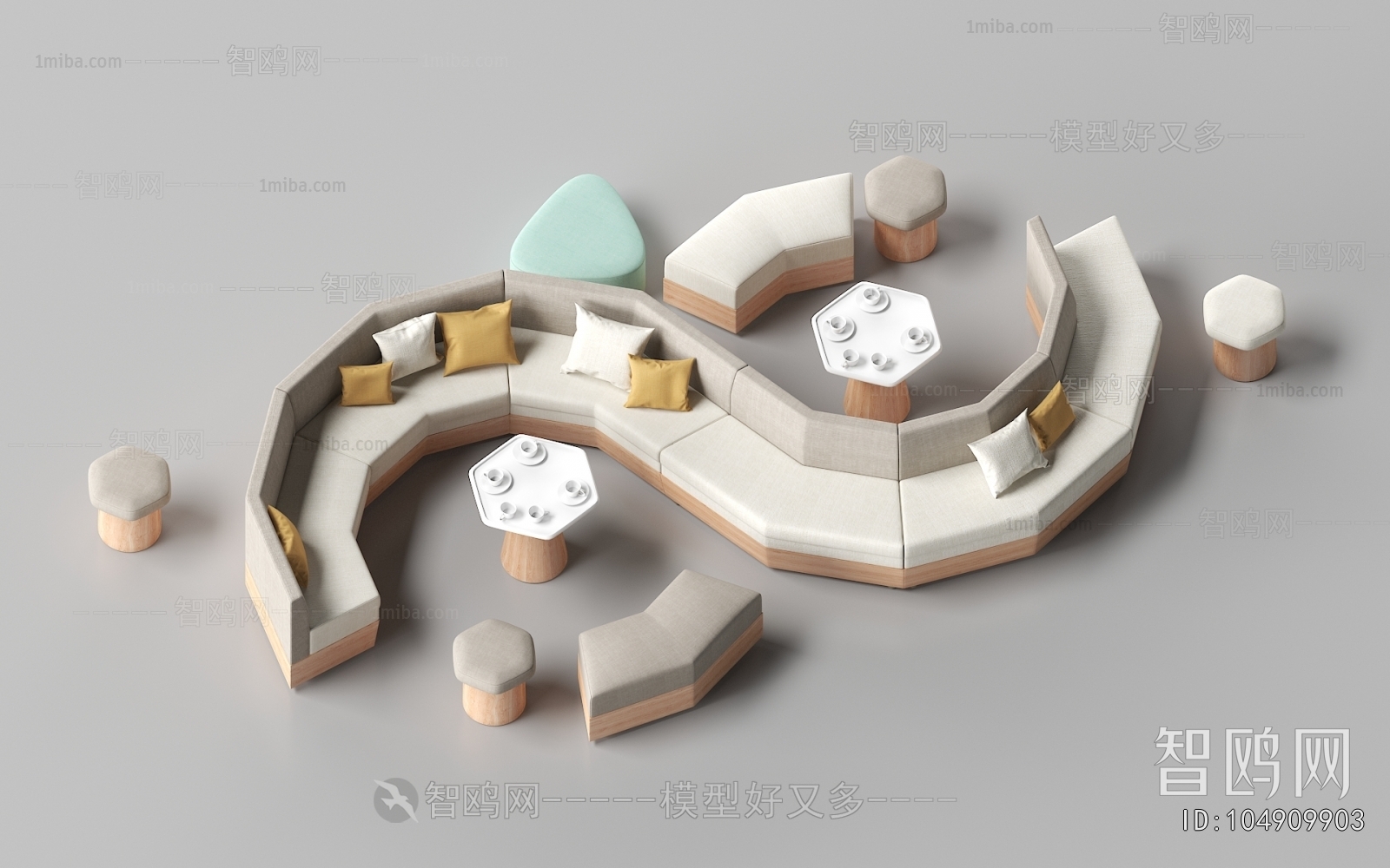 Modern Card Seat Sofa