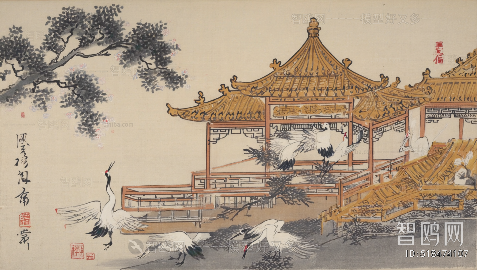 中式装饰画