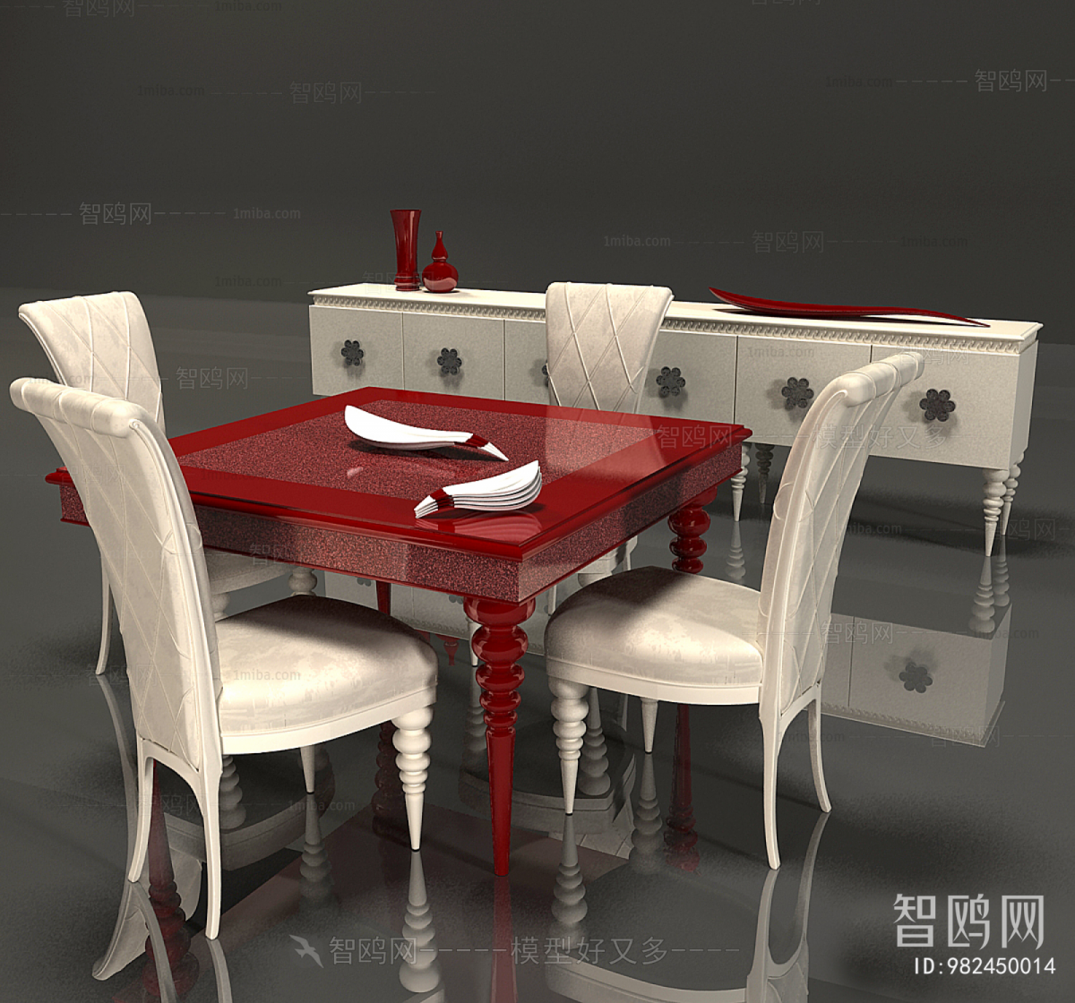 French Style Dining Table And Chairs