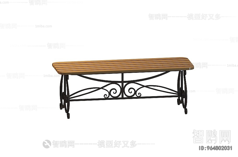 Simple European Style Bench