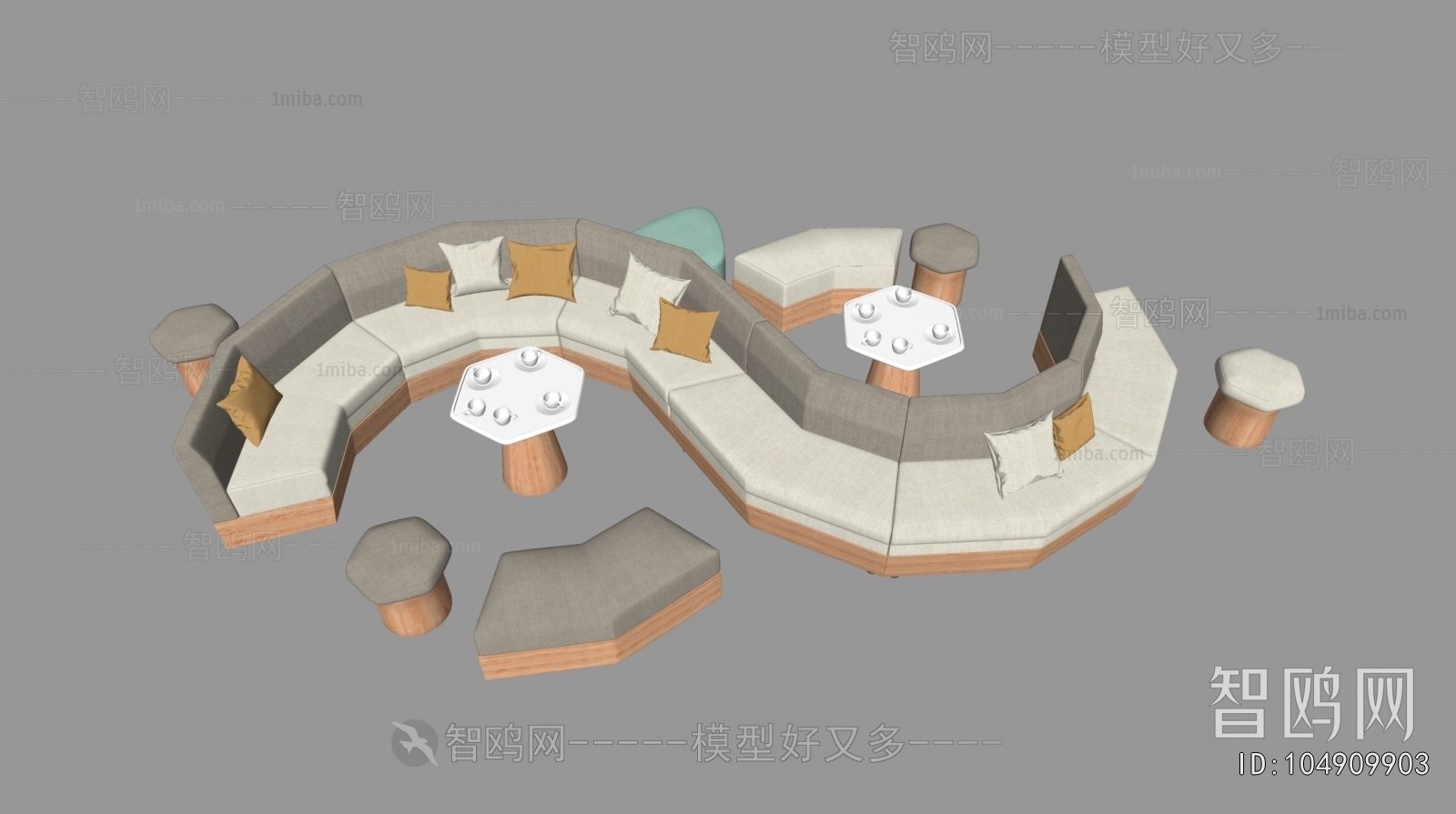 Modern Card Seat Sofa