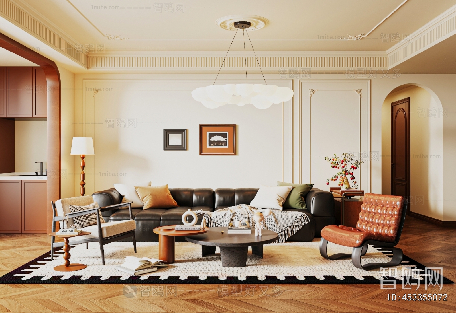 French Style A Living Room