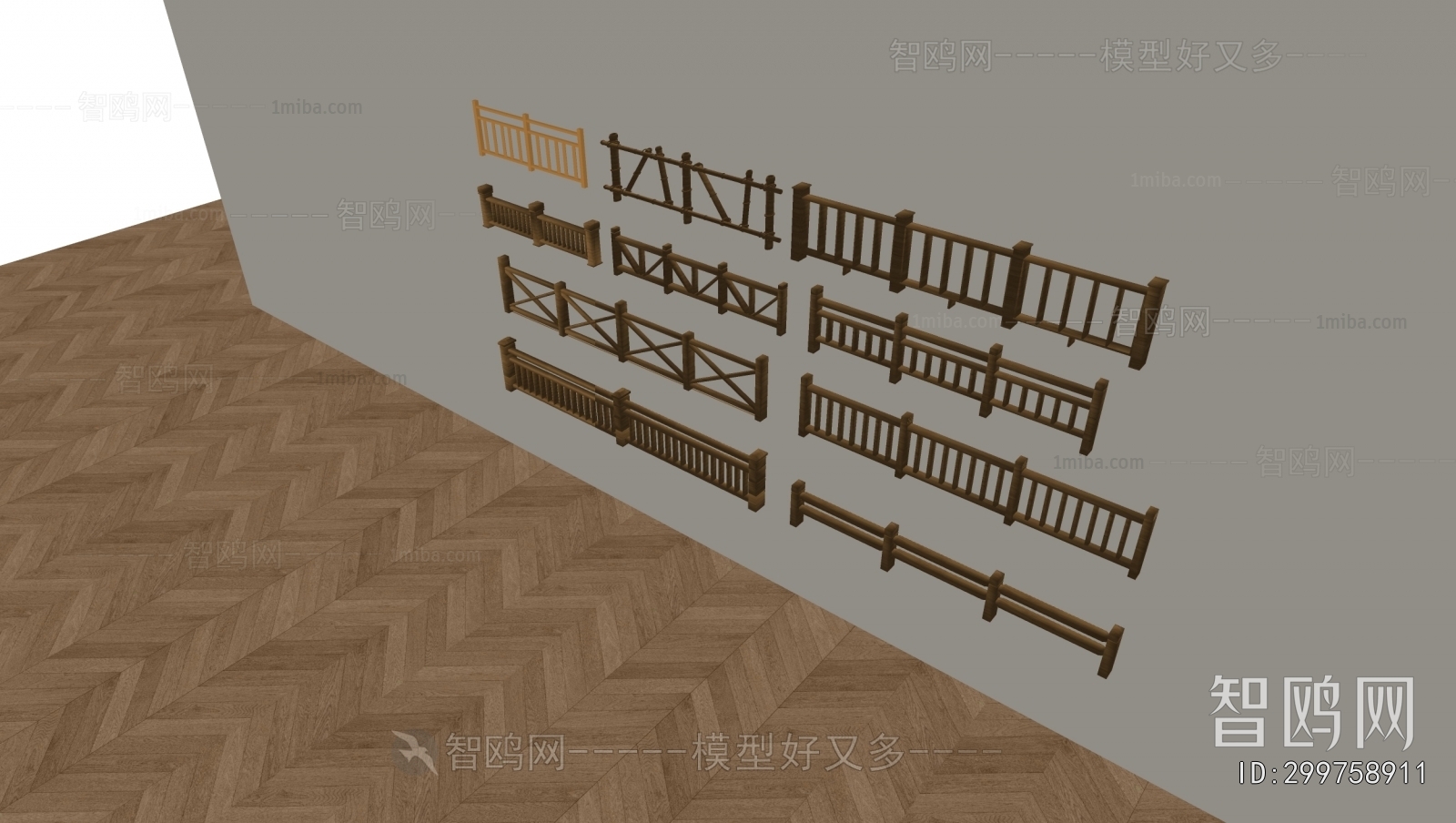 New Chinese Style Guardrail