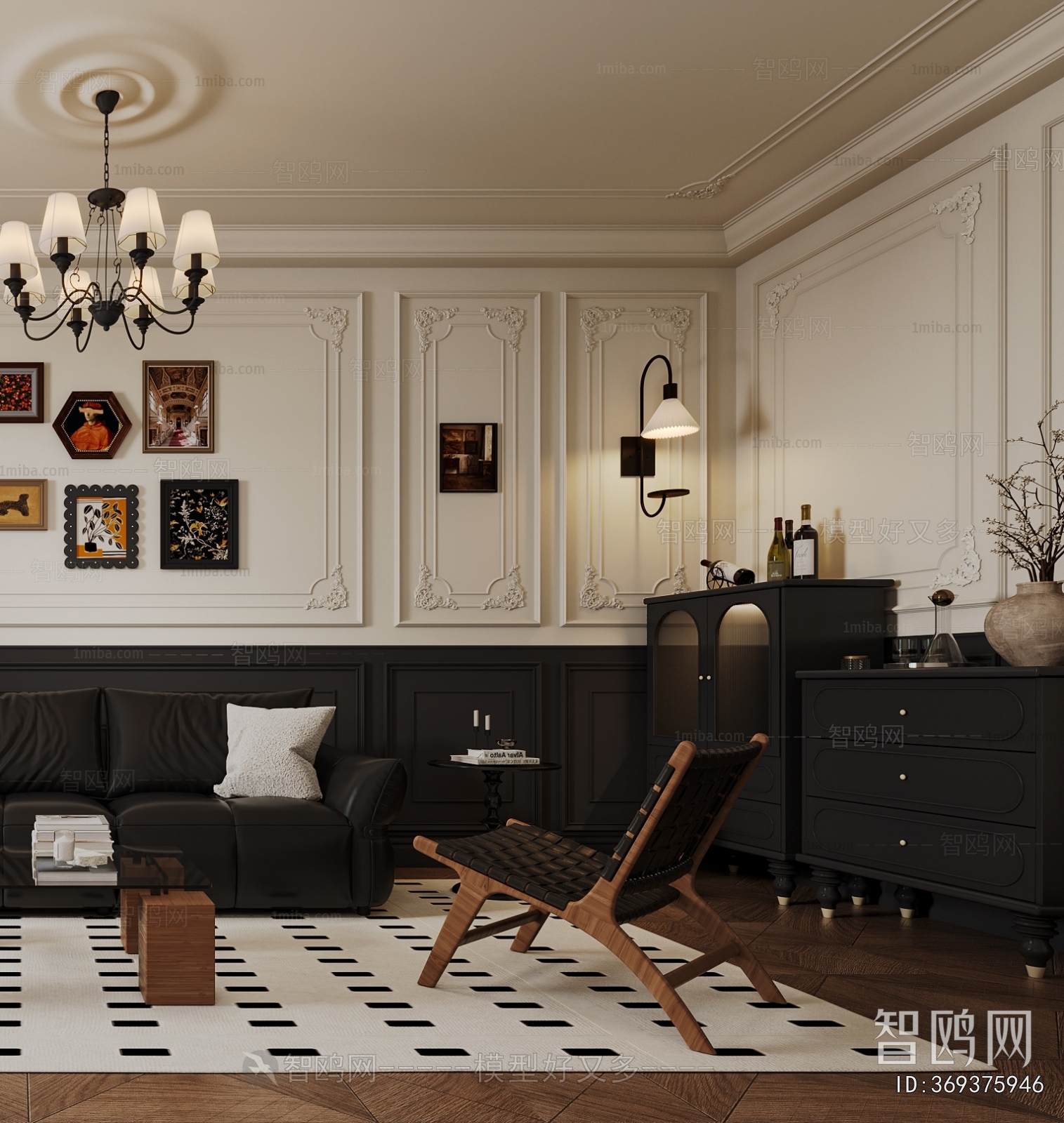 French Style A Living Room