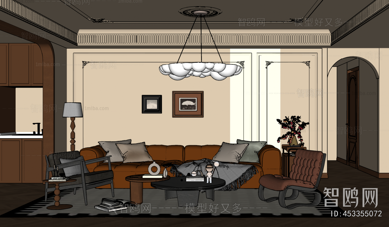 French Style A Living Room