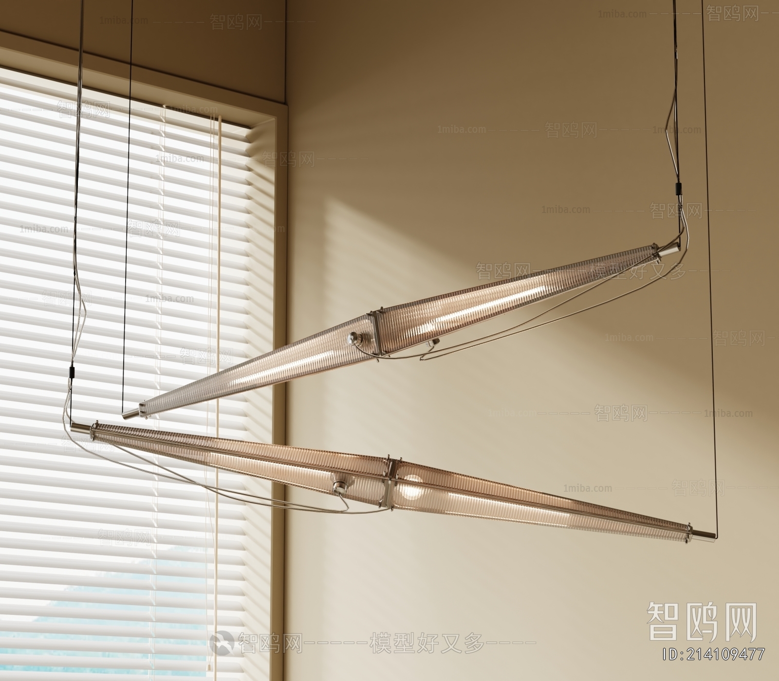 Modern Long Chandelier