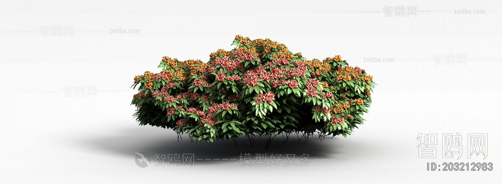 Modern Flowers And Grass