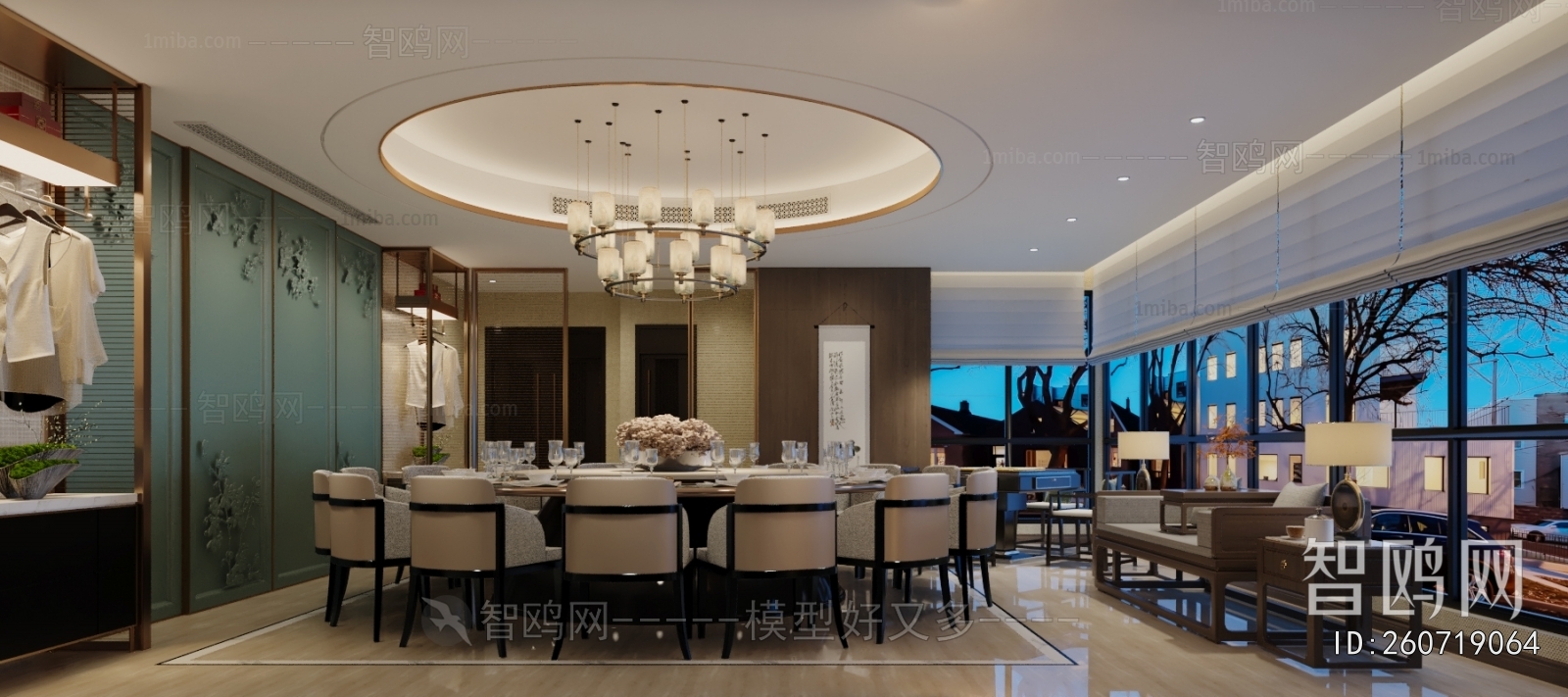 New Chinese Style Restaurant Box