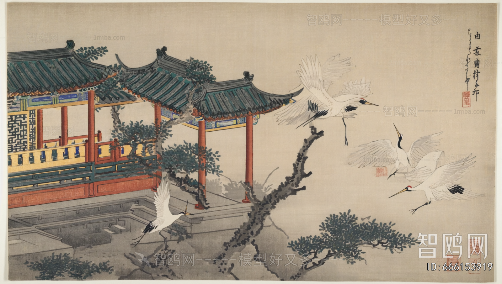 中式装饰画