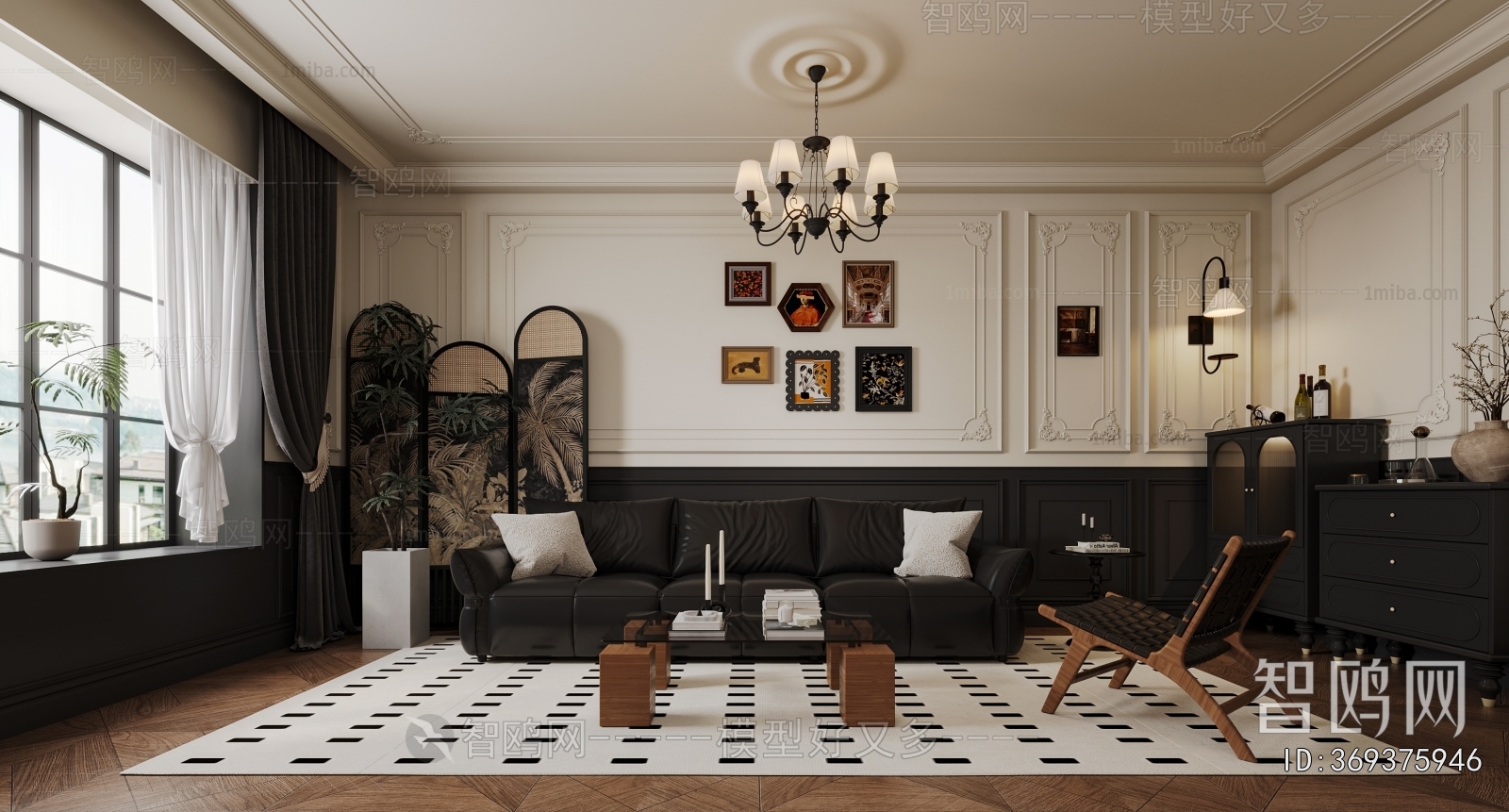 French Style A Living Room